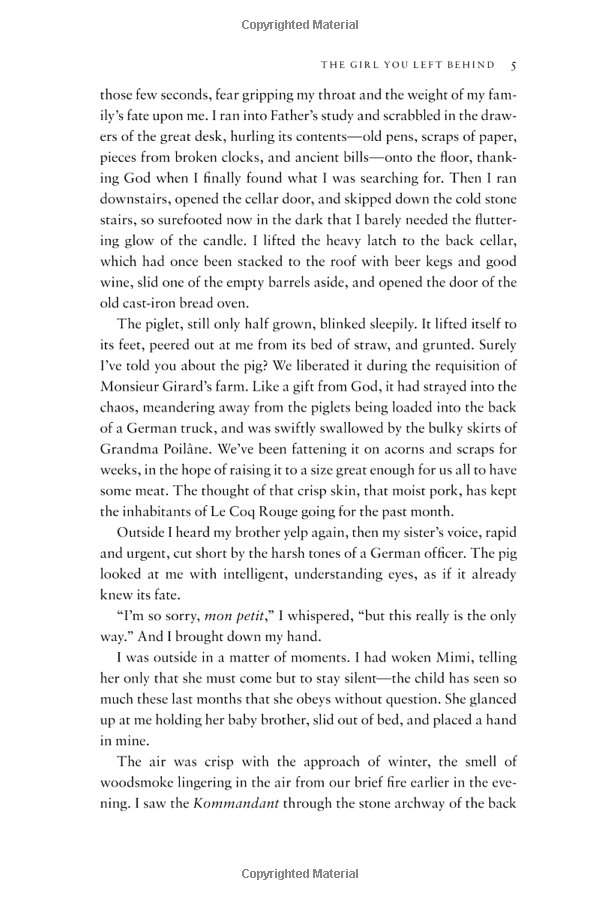 the girl you left behind