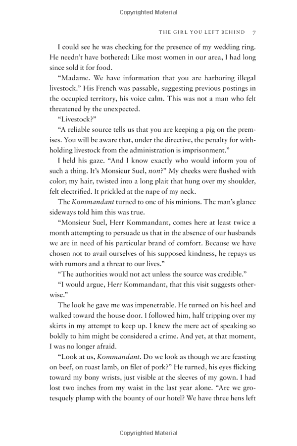 the girl you left behind