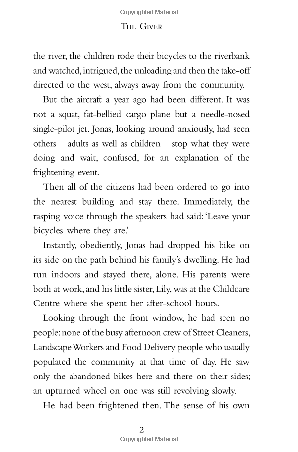 the giver (essential modern classics)