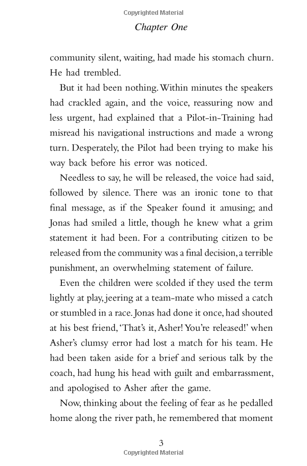 the giver (essential modern classics)