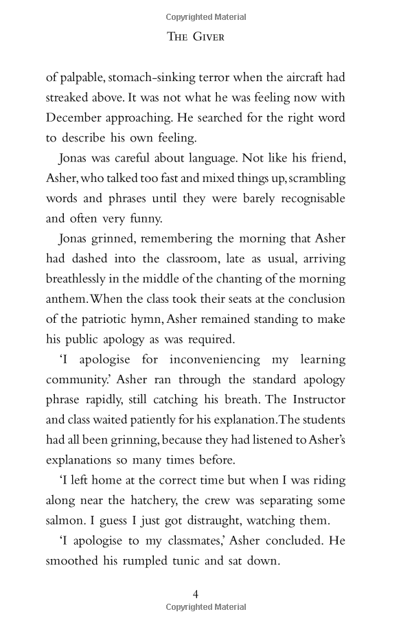 the giver (essential modern classics)