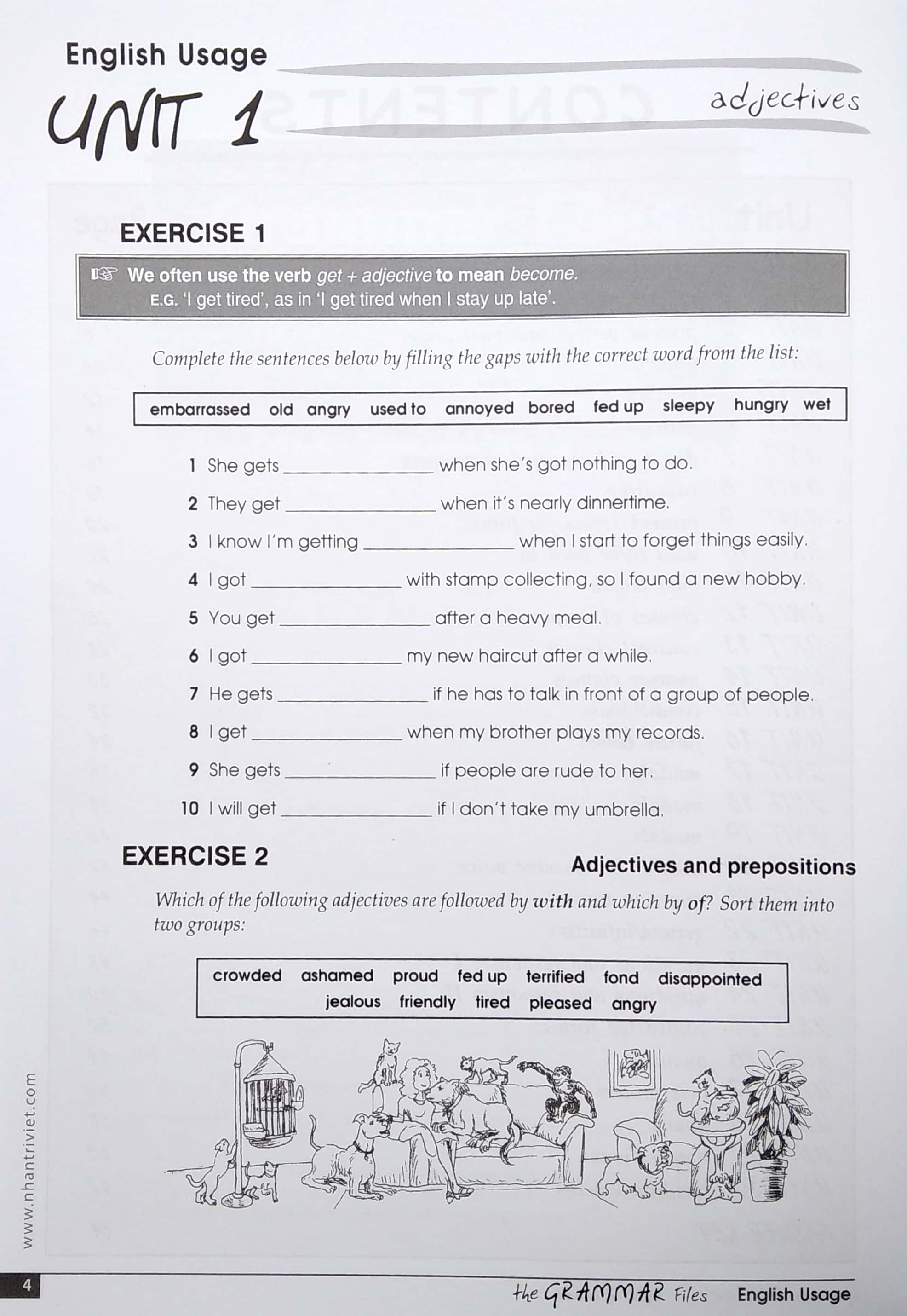 the grammar files - b1 level