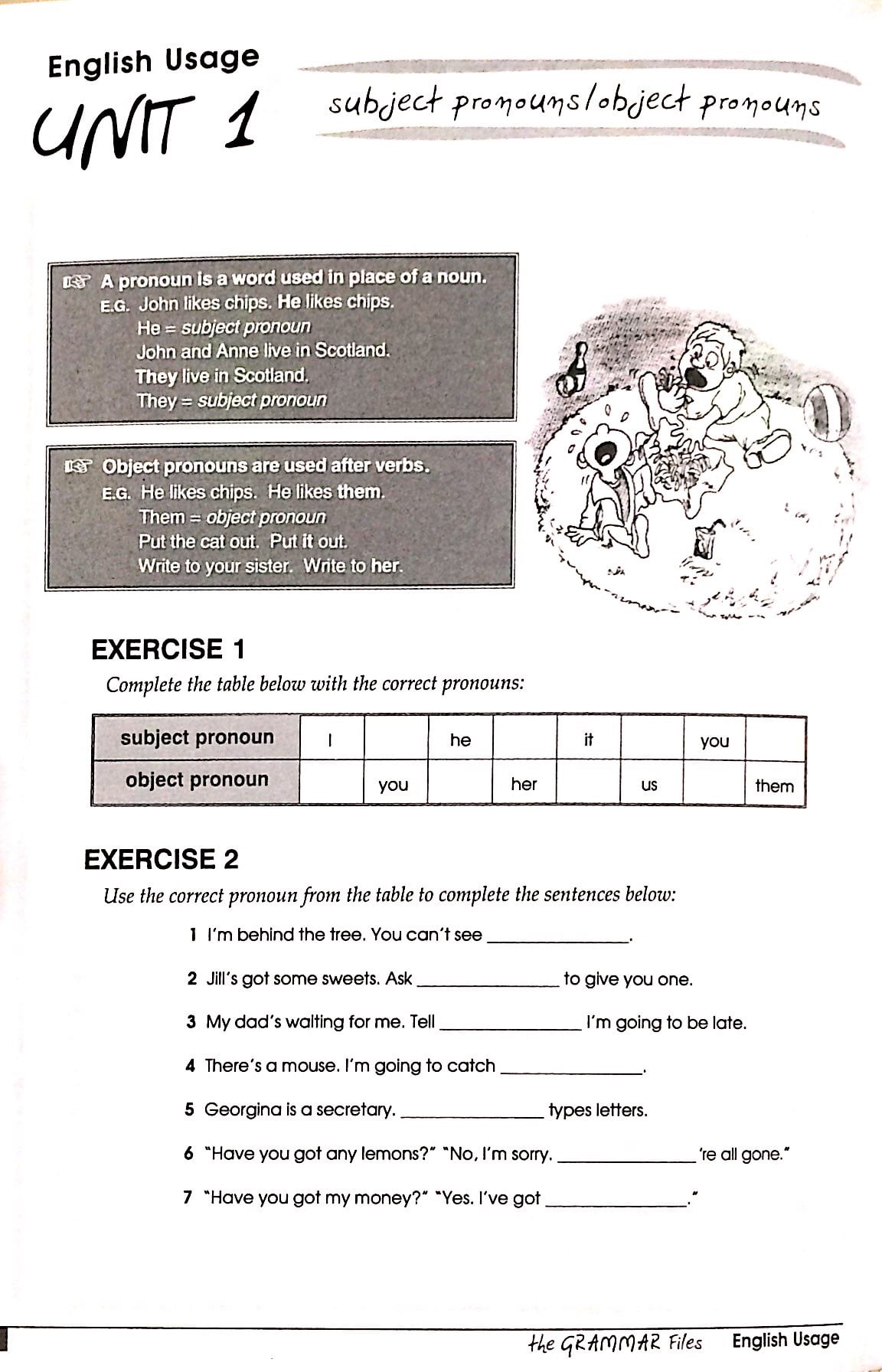 the grammar files level a1_elementary