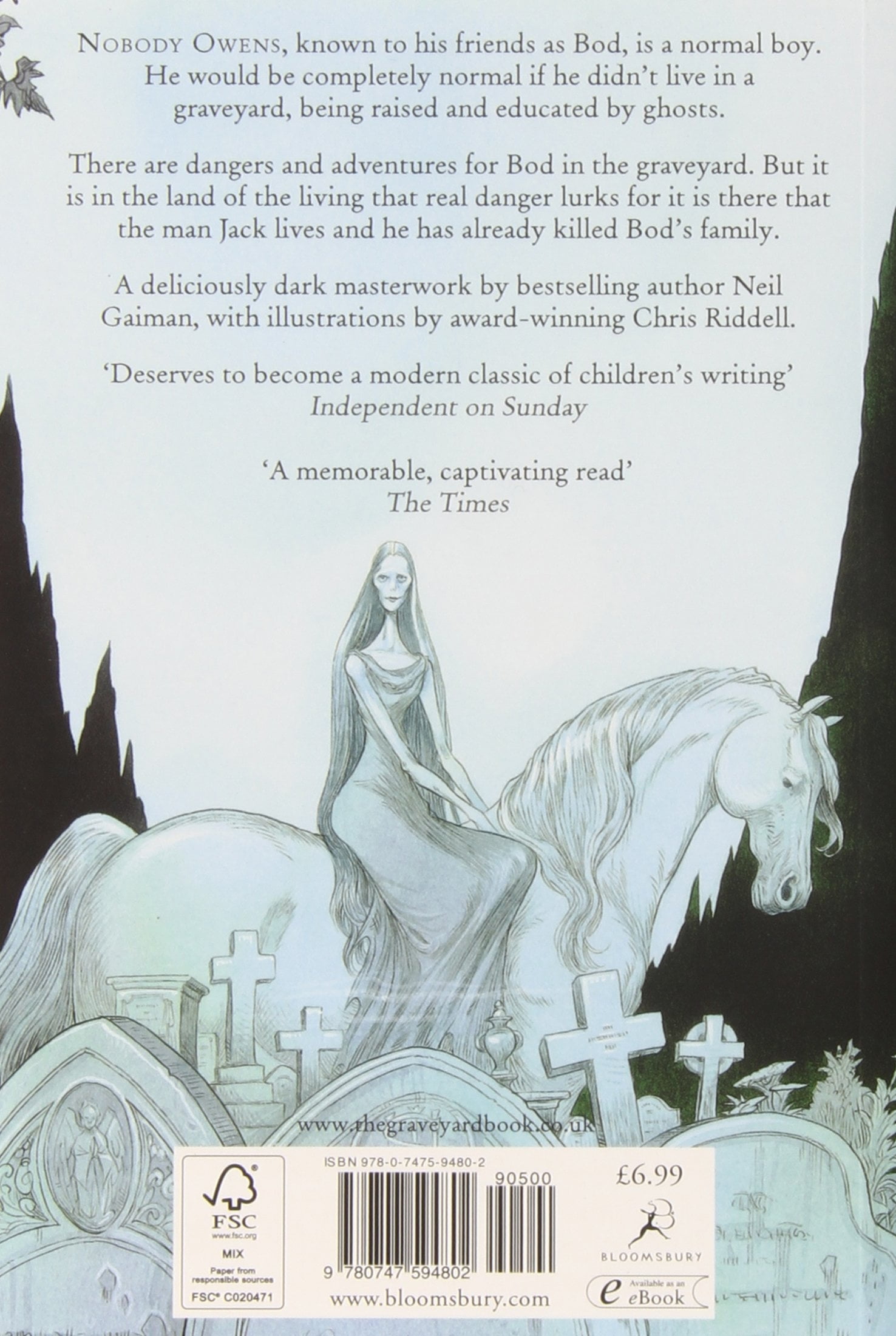 the graveyard book childrens