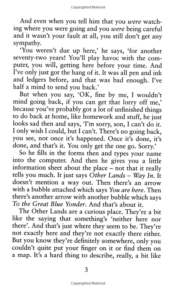 the great blue yonder