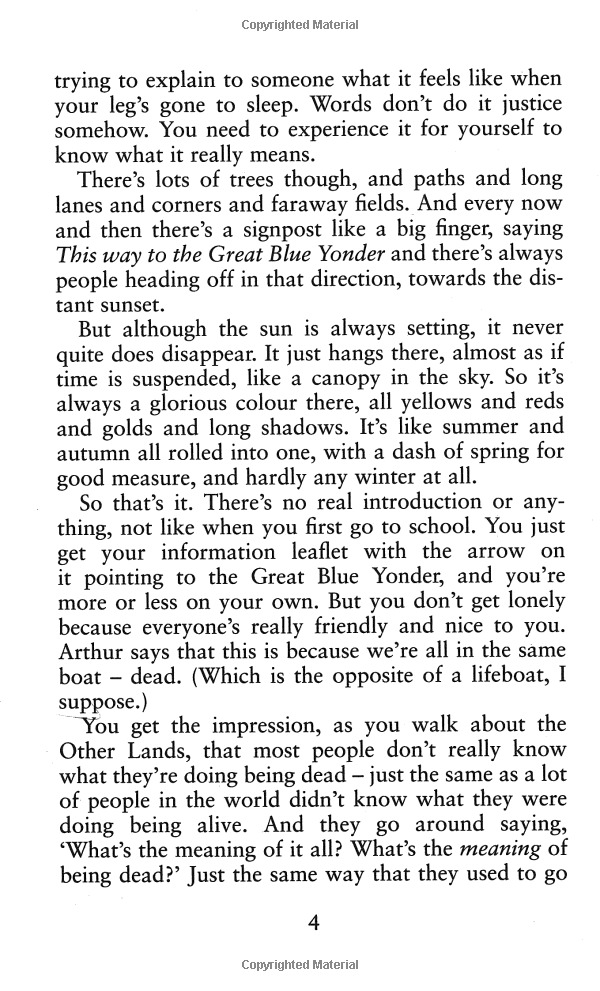 the great blue yonder