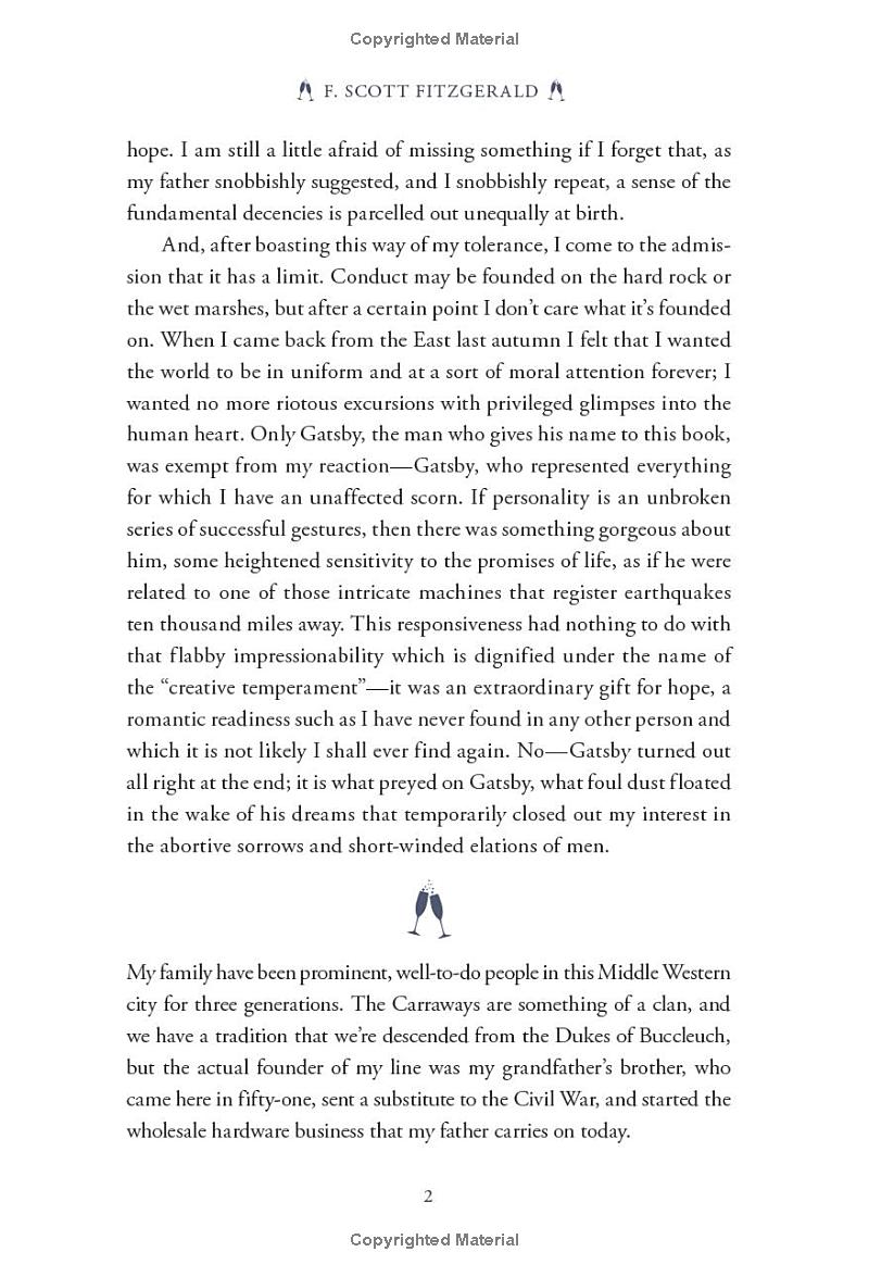 the great gatsby (pretty books - painted editions)