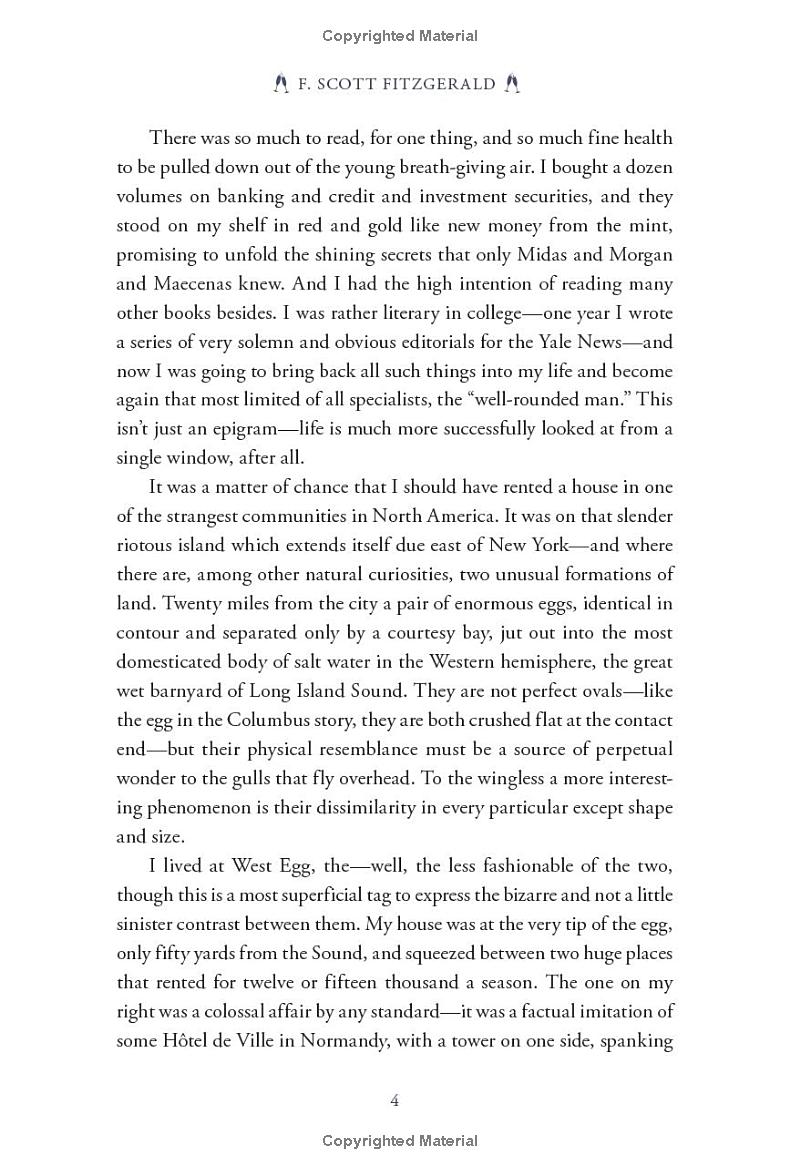 the great gatsby (pretty books - painted editions)