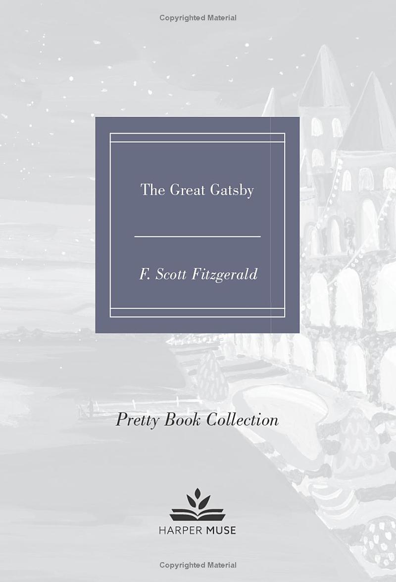 the great gatsby (pretty books - painted editions)