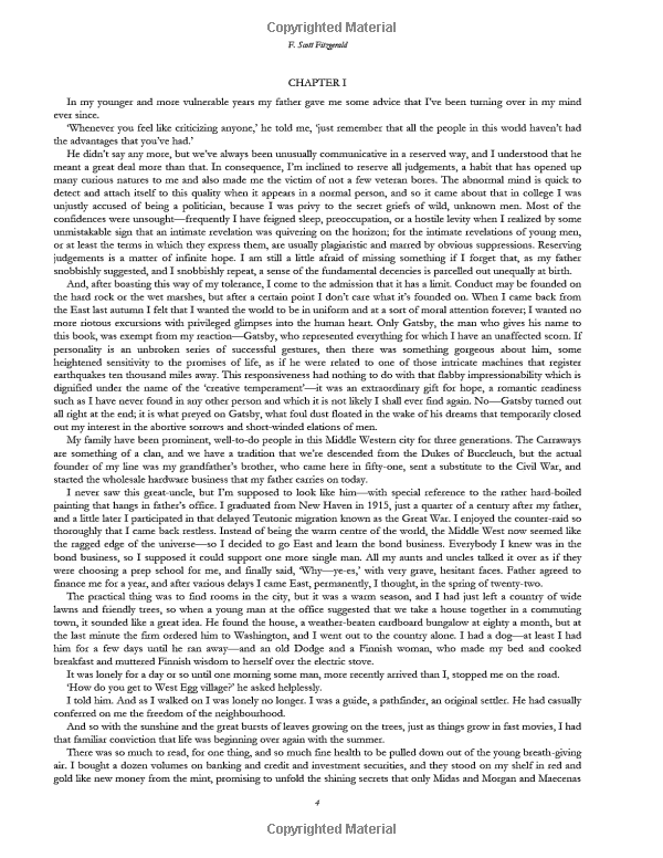 the great gatsby - vintage classic library