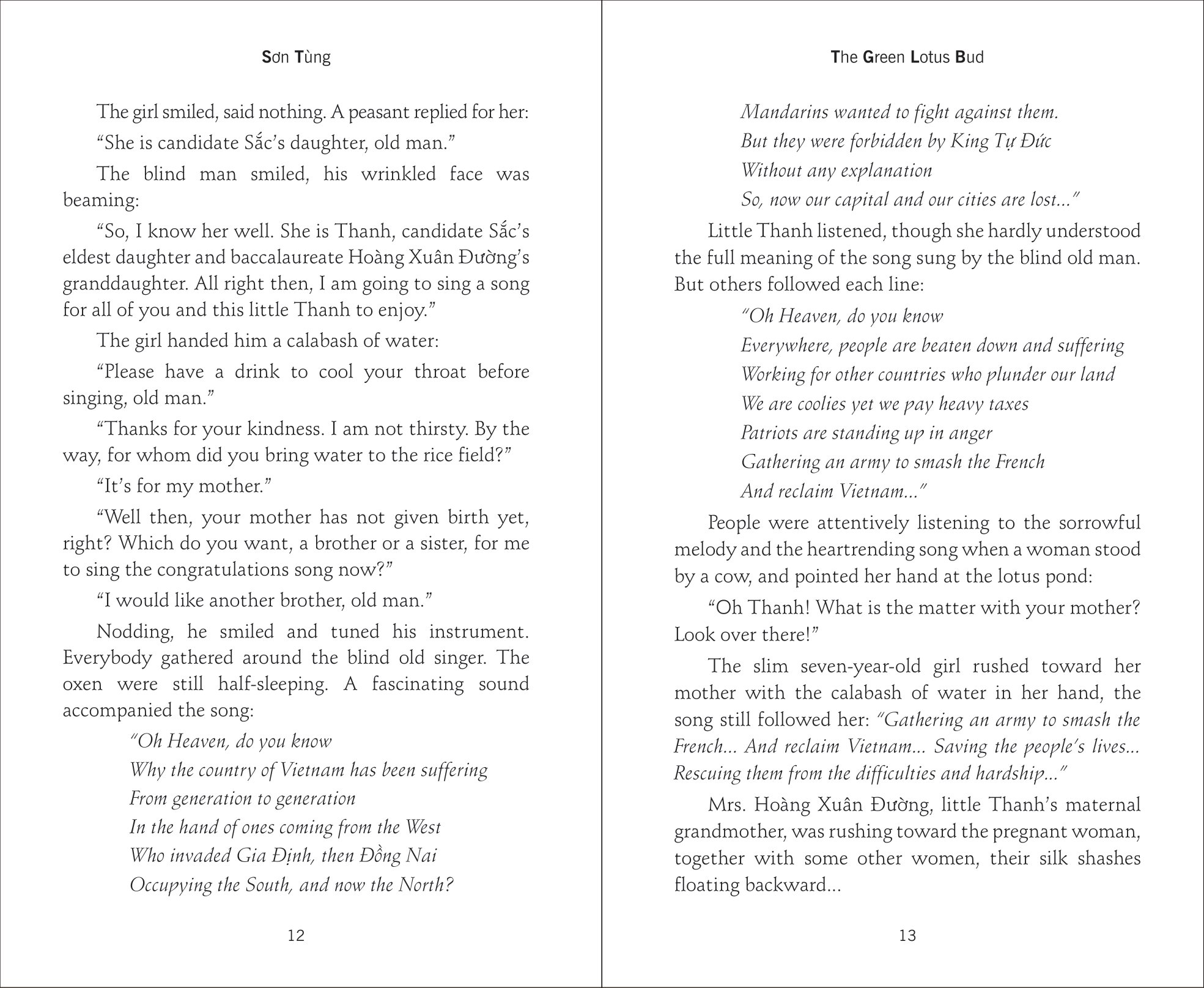 the green lotus bud - búp sen xanh