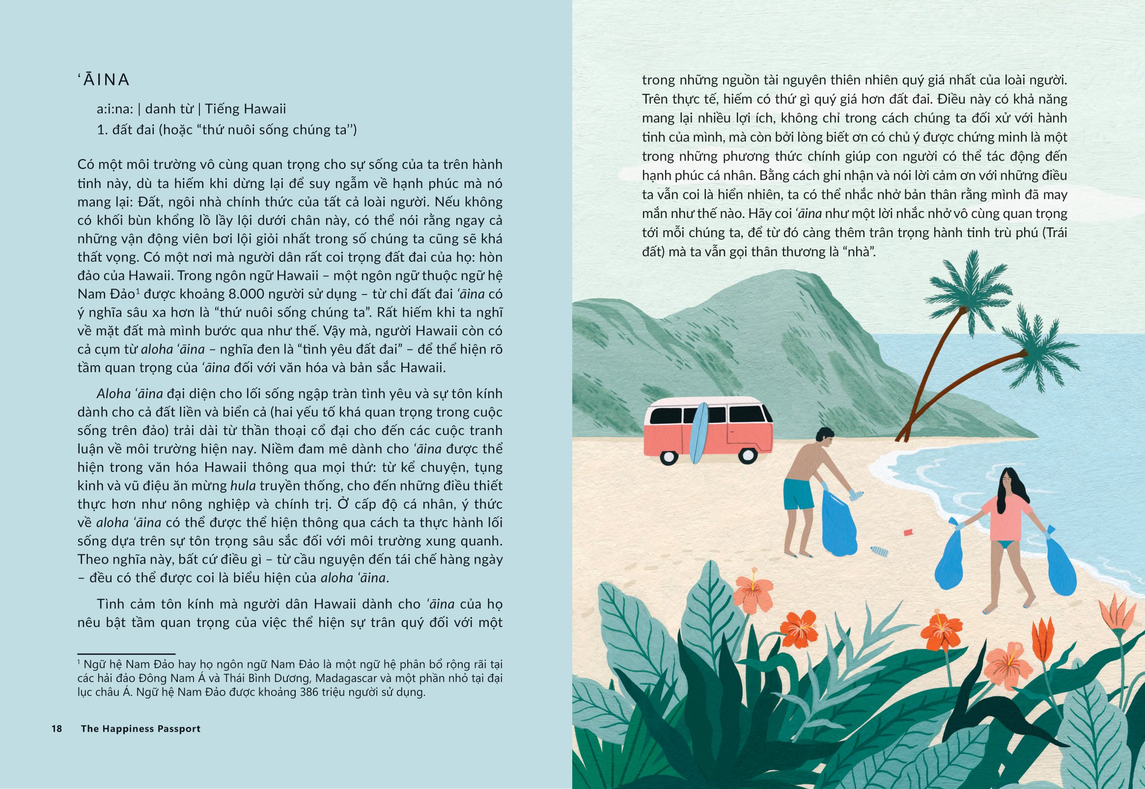 the happiness passport - hành trình tìm kiếm niềm vui qua 50 từ kỳ diệu