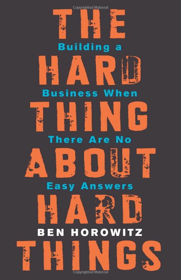 the hard thing about hard things