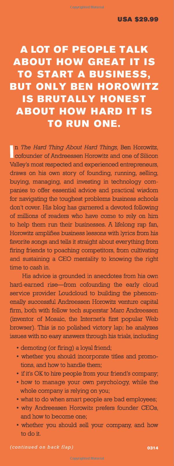 the hard thing about hard things