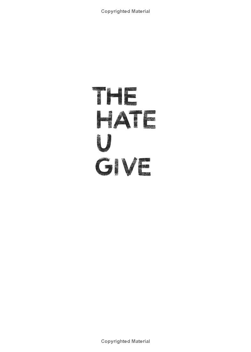 the hate u give
