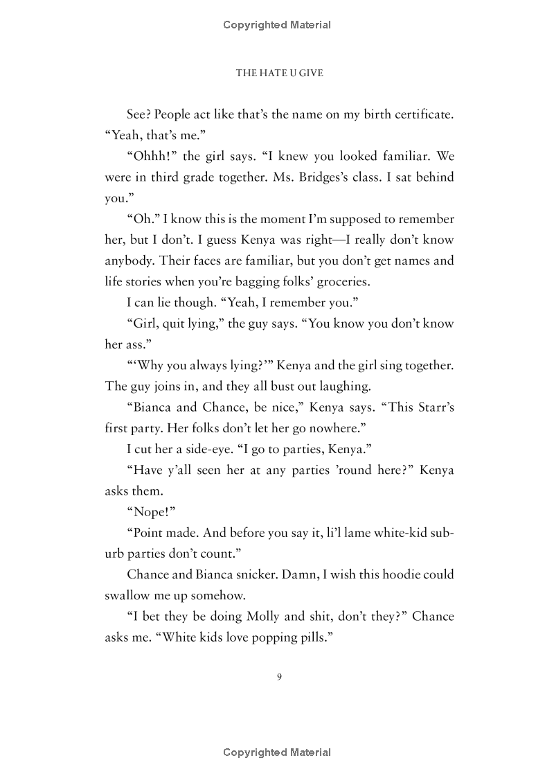 the hate u give (paperback)