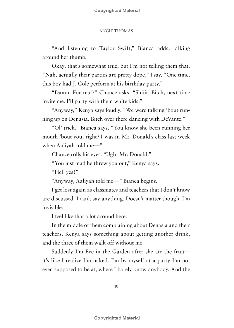 the hate u give (paperback)