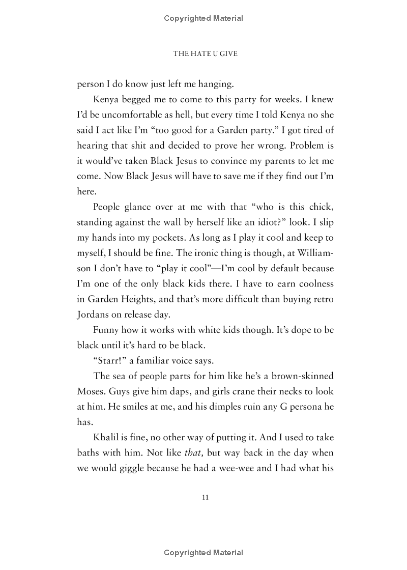 the hate u give (paperback)