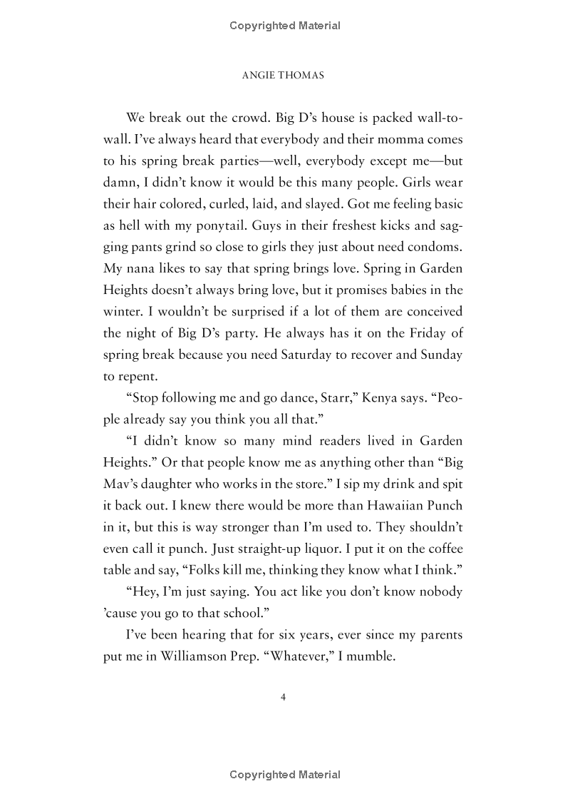 the hate u give (paperback)