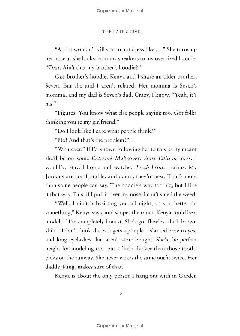 the hate u give (paperback)