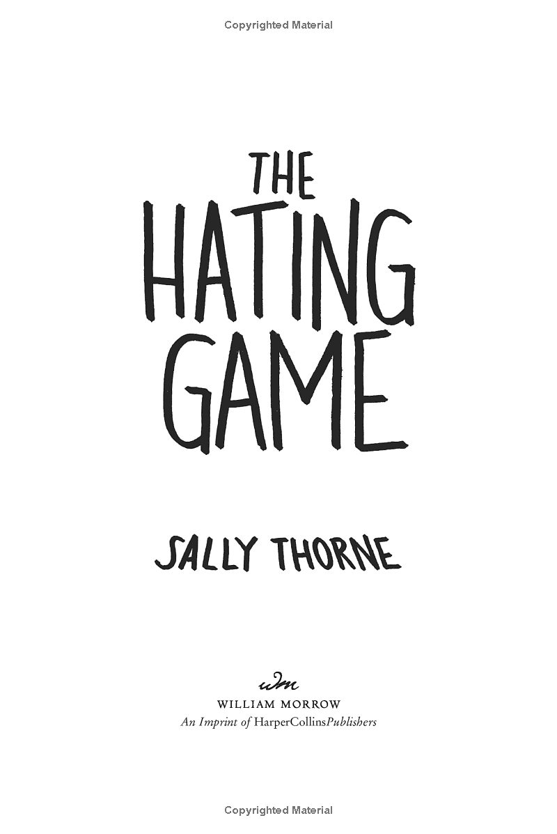 the hating game