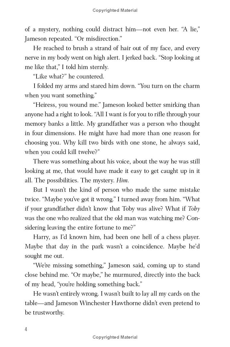 the hawthorne legacy (the inheritance games, book 2)