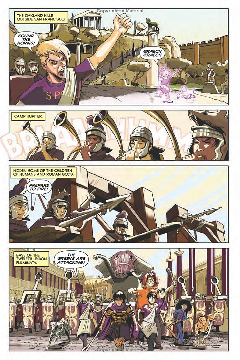 the heroes of olympus 3: the mark of athena