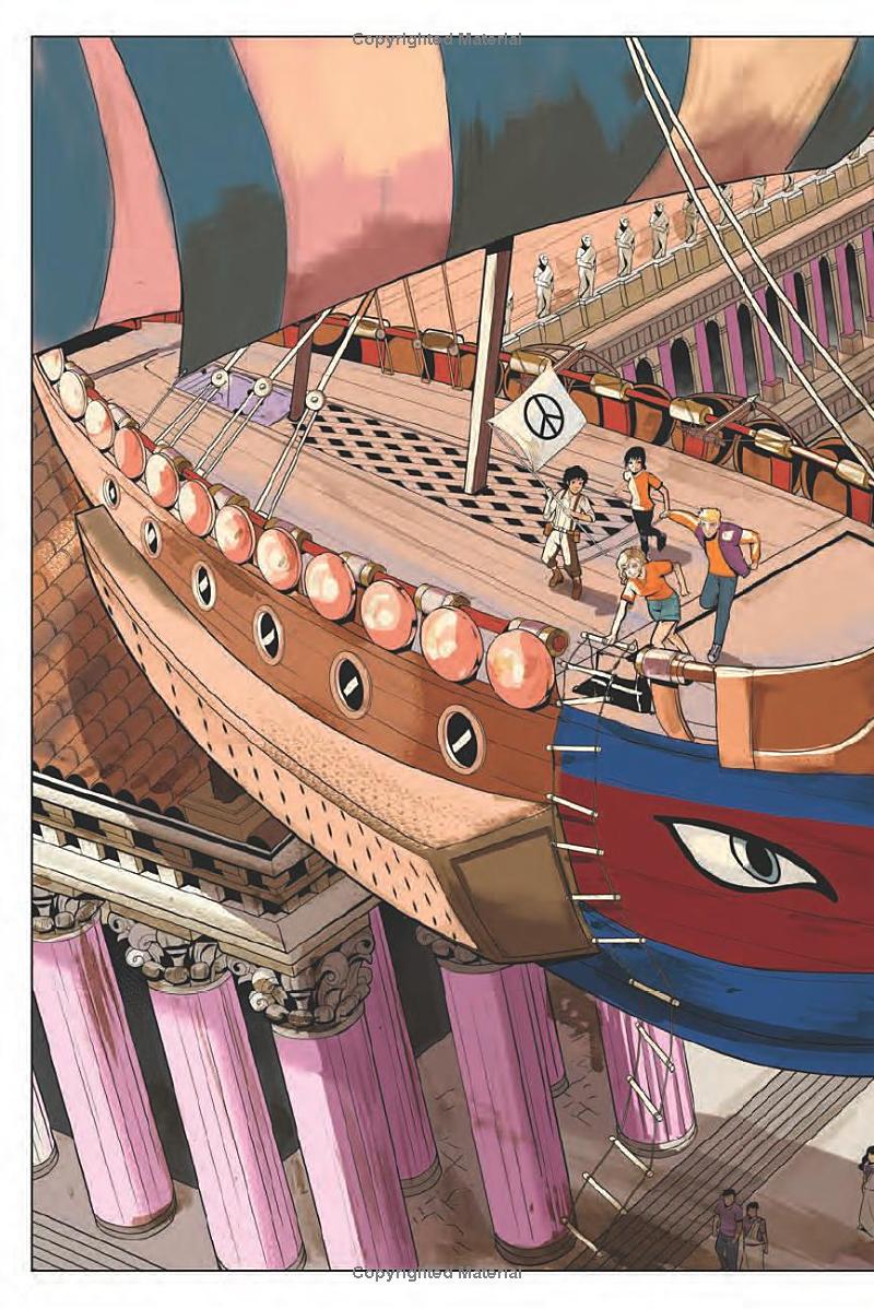 the heroes of olympus 3: the mark of athena