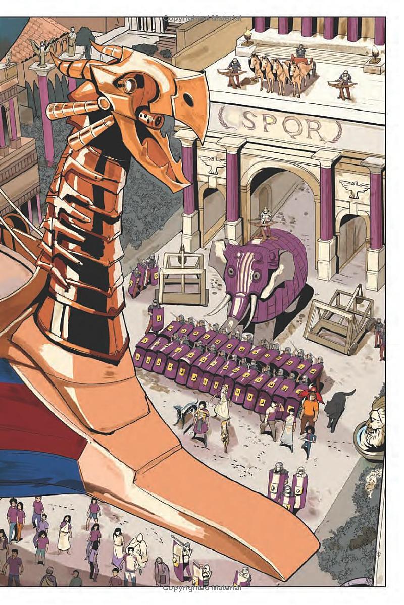 the heroes of olympus 3: the mark of athena