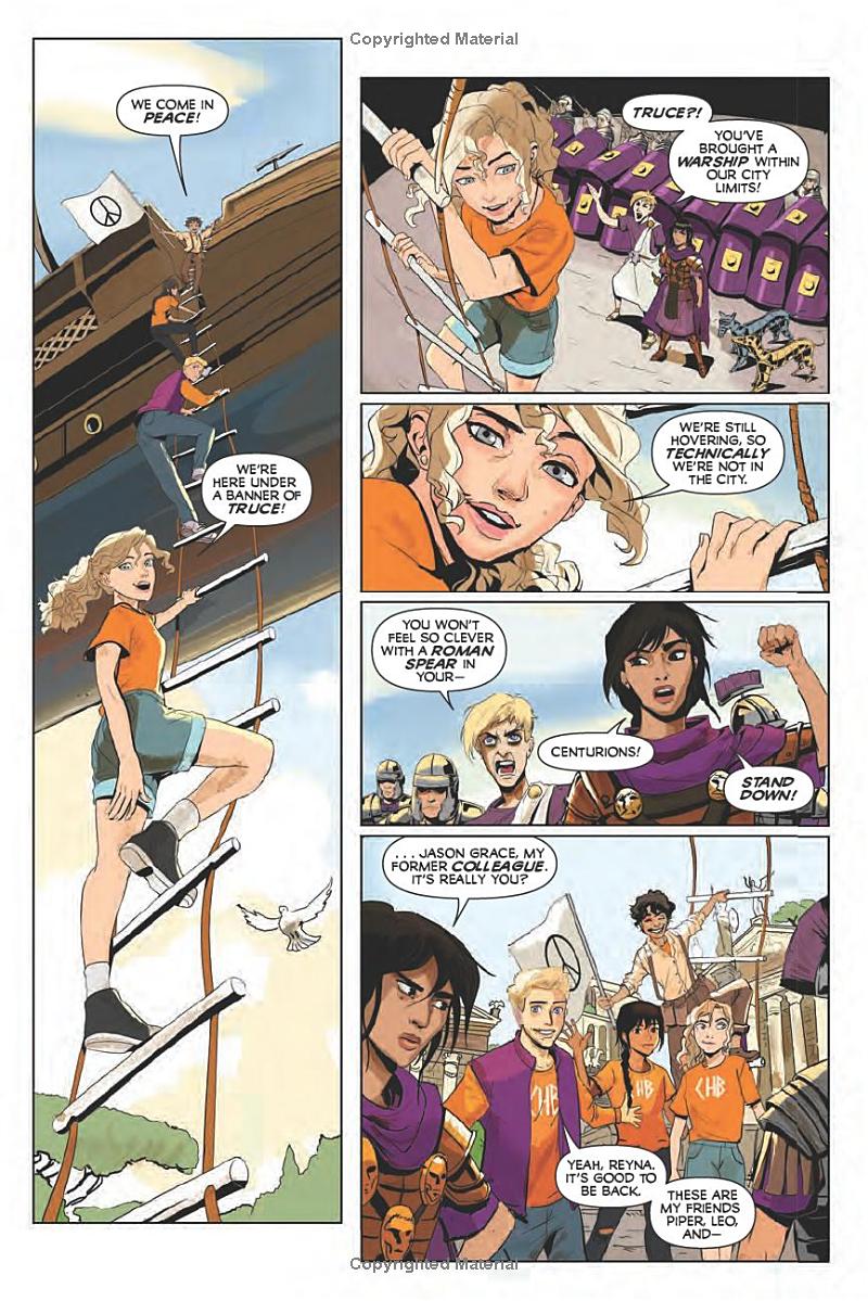 the heroes of olympus 3: the mark of athena