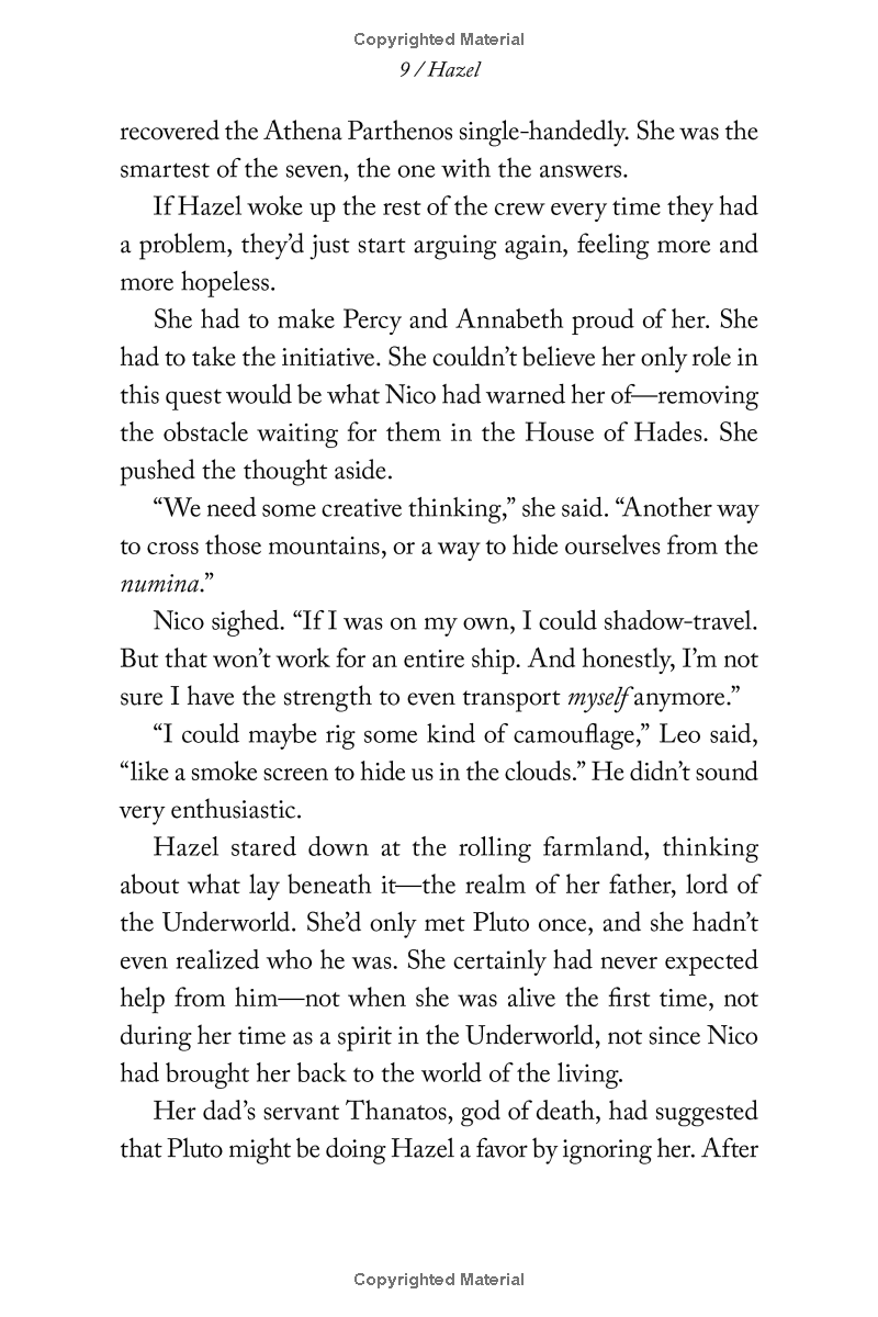 the heroes of olympus 4: house of hades (new cover)