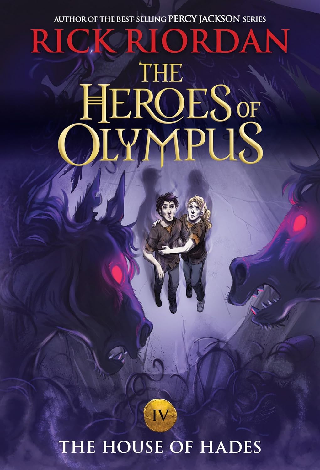 the heroes of olympus 4: house of hades (new cover)