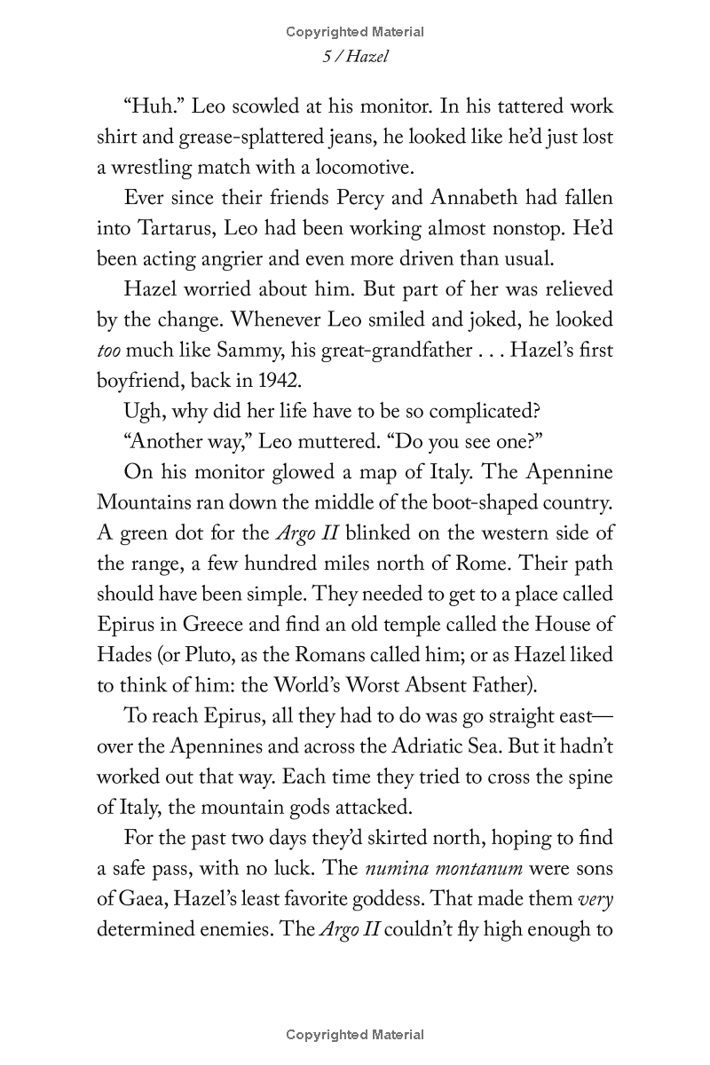 the heroes of olympus 4: house of hades (new cover)