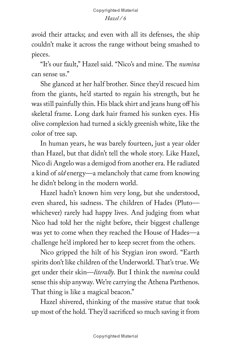 the heroes of olympus 4: house of hades (new cover)