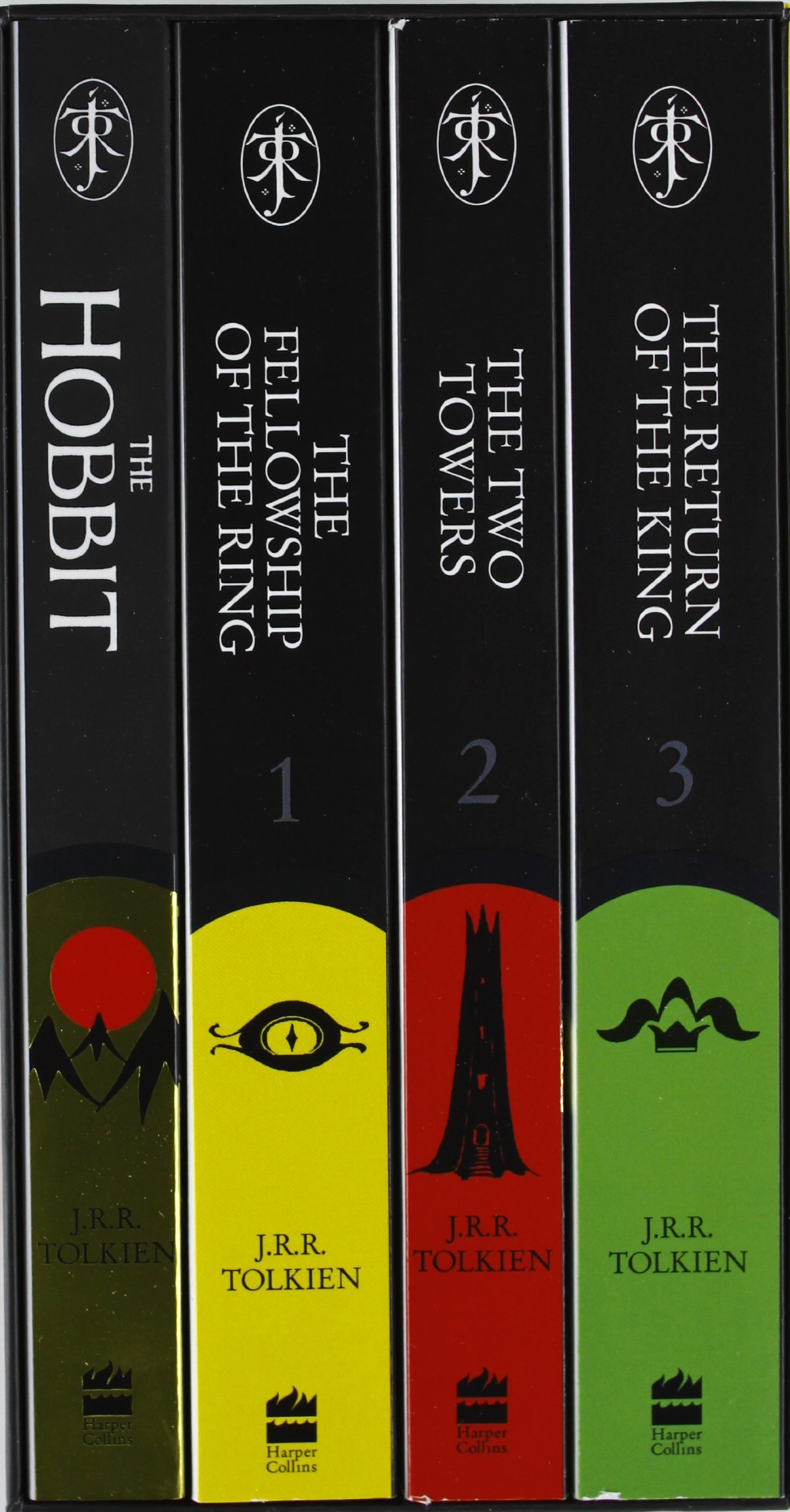 the hobbit / the lord of the rings box set (4 bks)