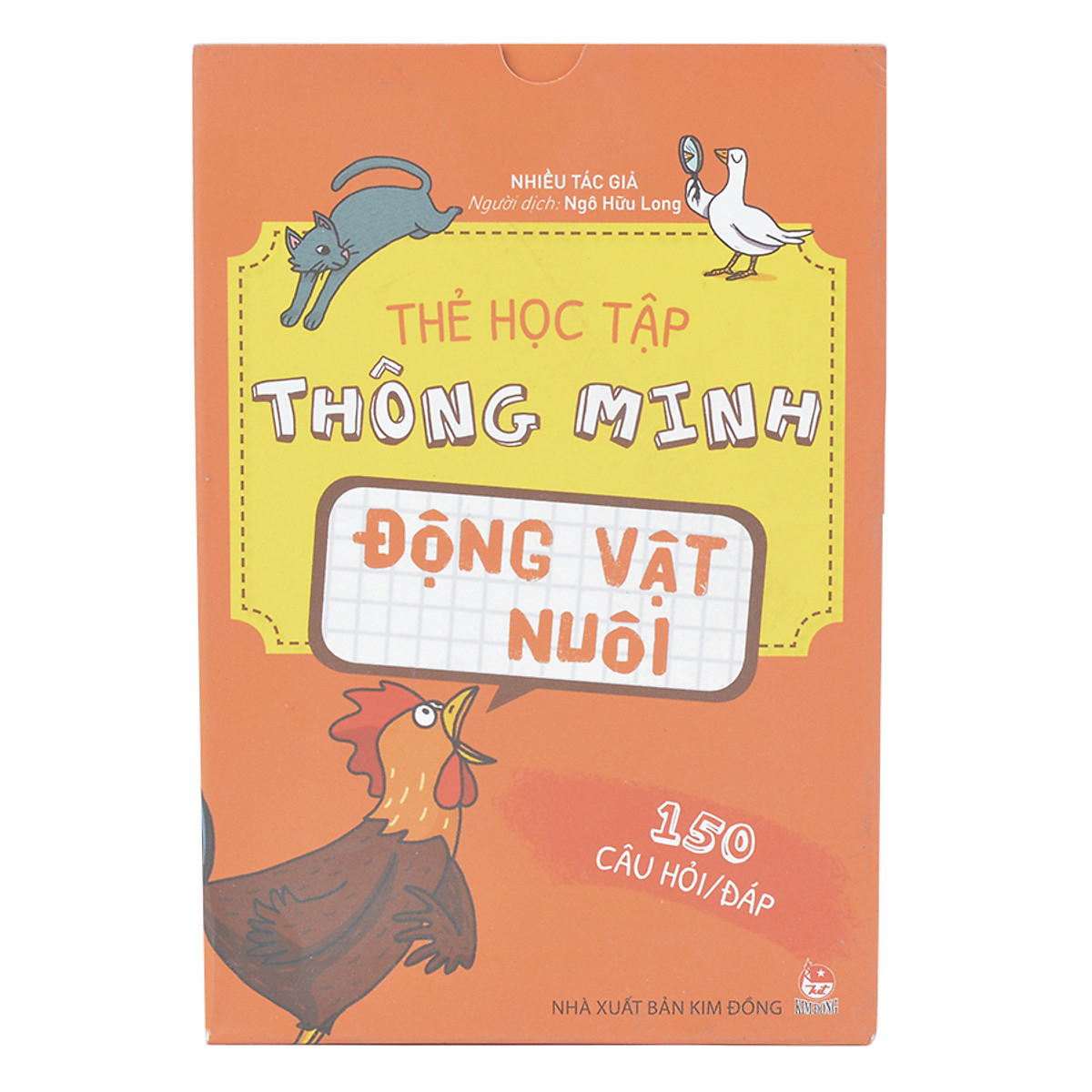 thẻ học tập thông minh - động vật nuôi