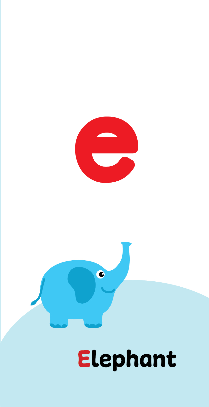 thẻ học thông minh cho bé vào lớp 1 - chữ cái tiếng anh 1