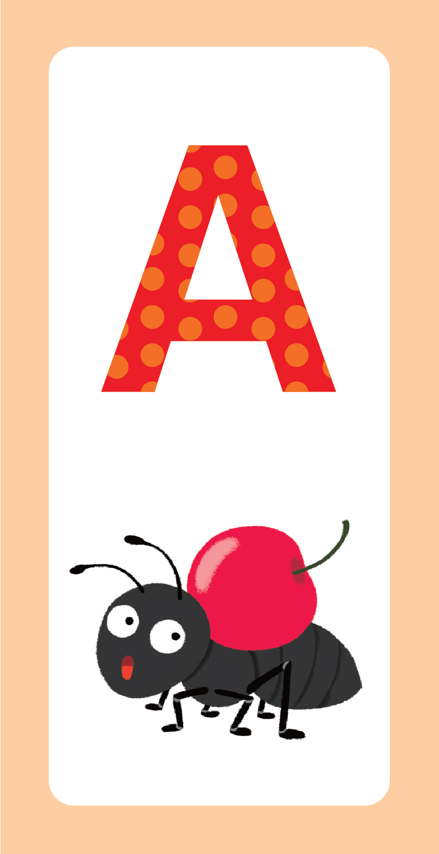 thẻ học thông minh cho bé vào lớp 1 - chữ cái tiếng anh 1