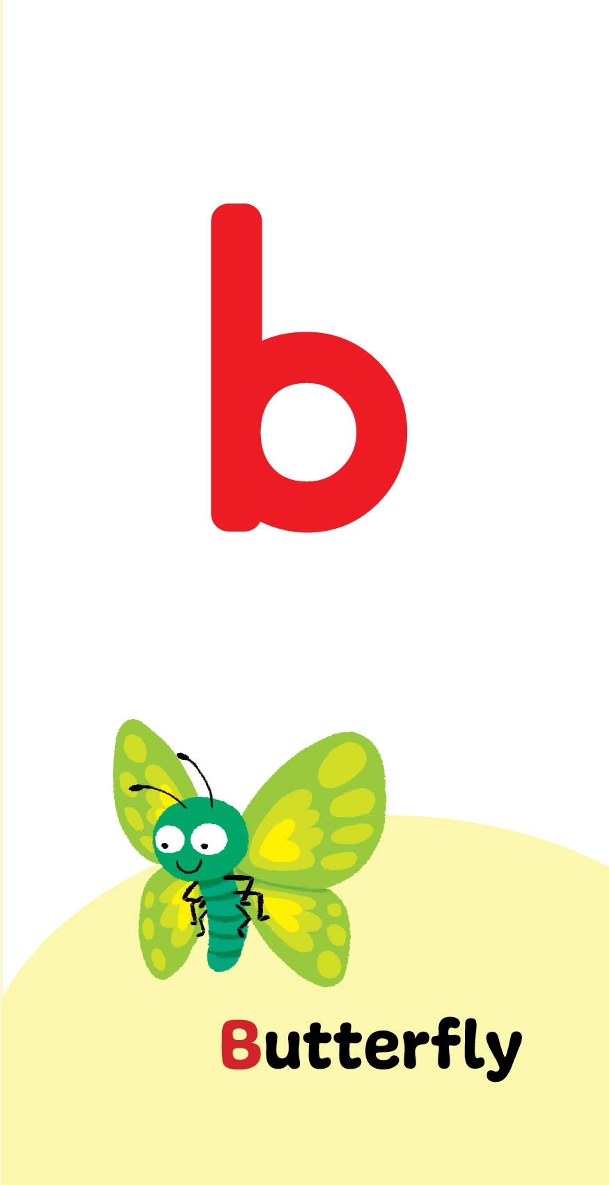 thẻ học thông minh cho bé vào lớp 1 - chữ cái tiếng anh 1