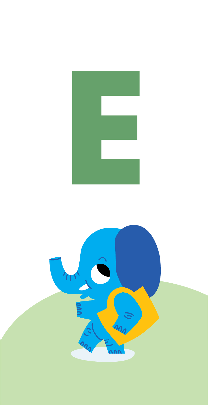 thẻ học thông minh cho bé vào lớp 1 - chữ cái tiếng anh 2