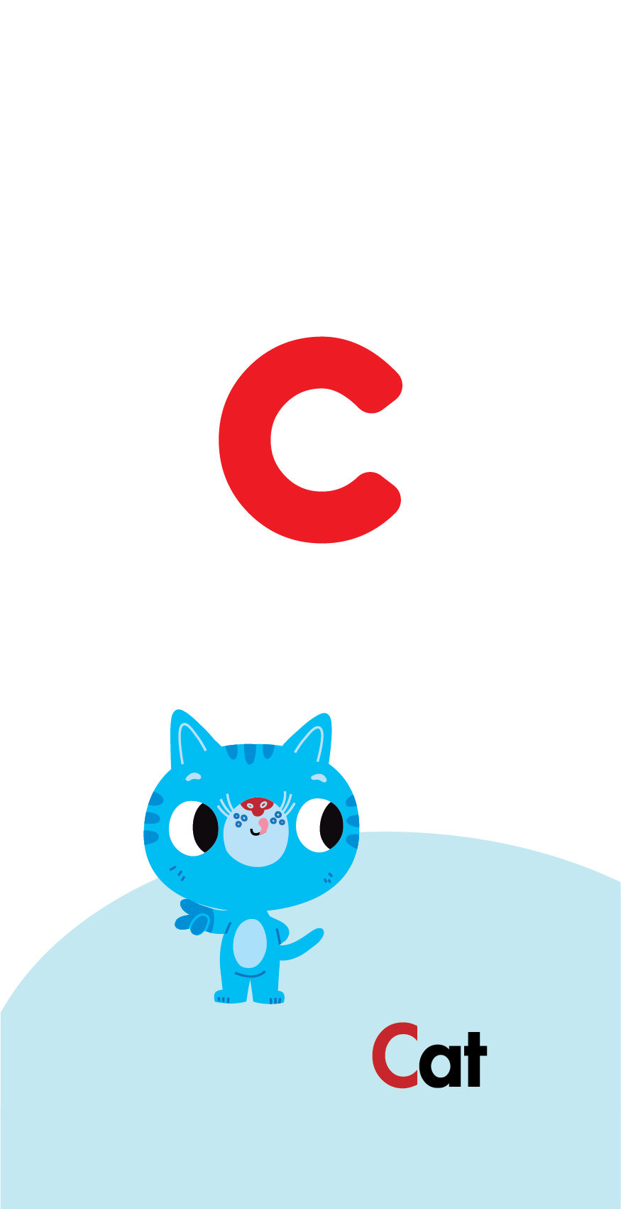 thẻ học thông minh cho bé vào lớp 1 - chữ cái tiếng anh 2