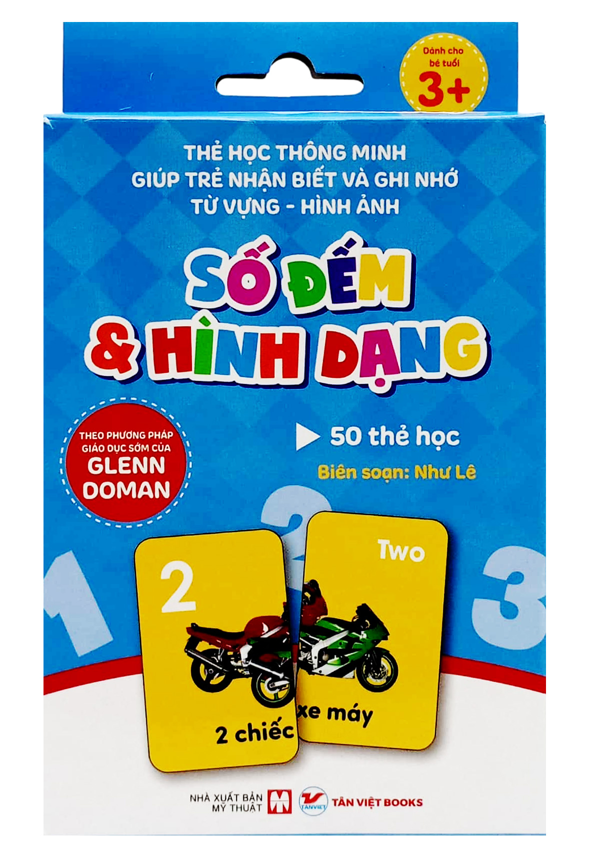 thẻ học thông minh giúp trẻ nhận biết và ghi nhớ từ vựng - hình ảnh - số đếm và hình dạng