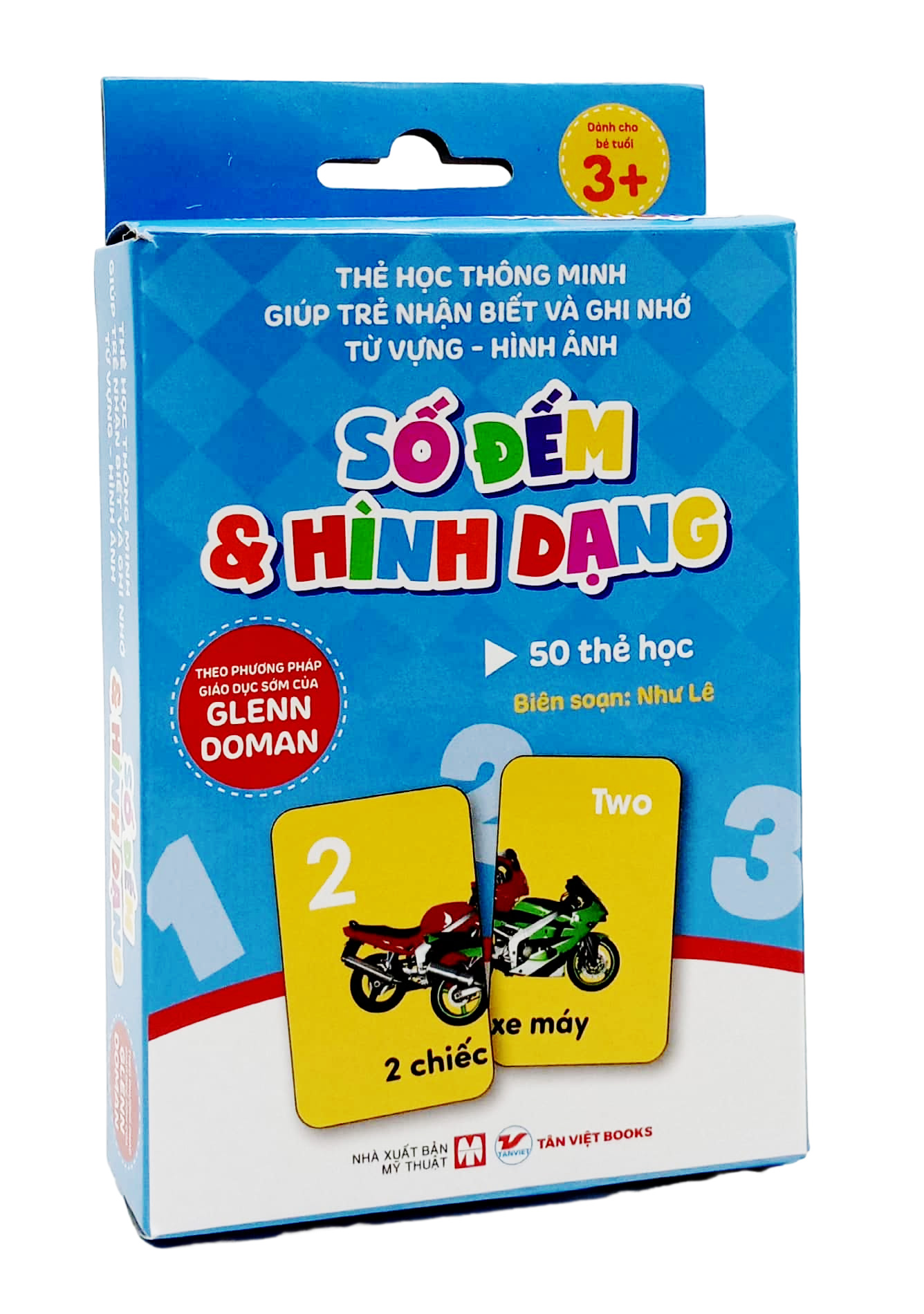 thẻ học thông minh giúp trẻ nhận biết và ghi nhớ từ vựng - hình ảnh - số đếm và hình dạng