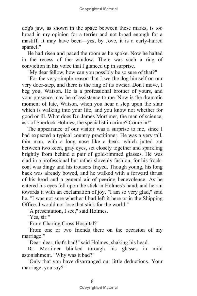 the hound of the baskervilles: elementary level