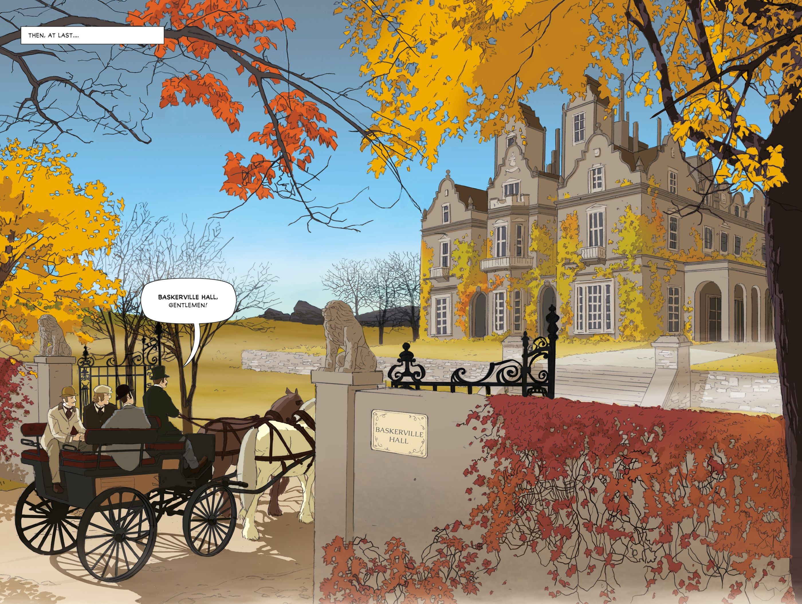 the hound of the baskervilles graphic novels