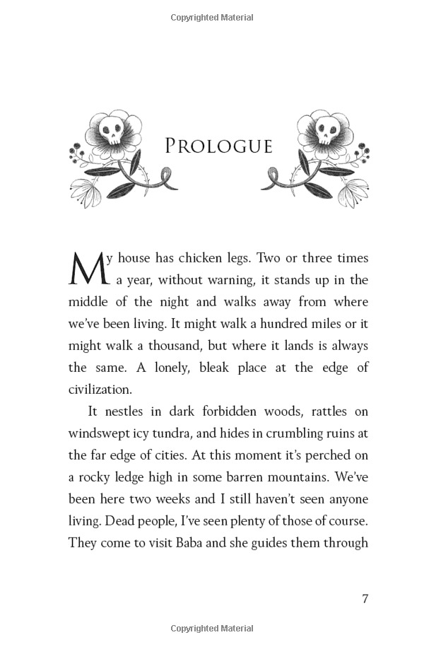 the house with chicken legs