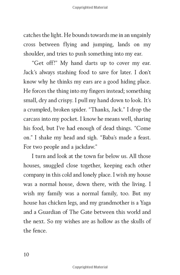 the house with chicken legs