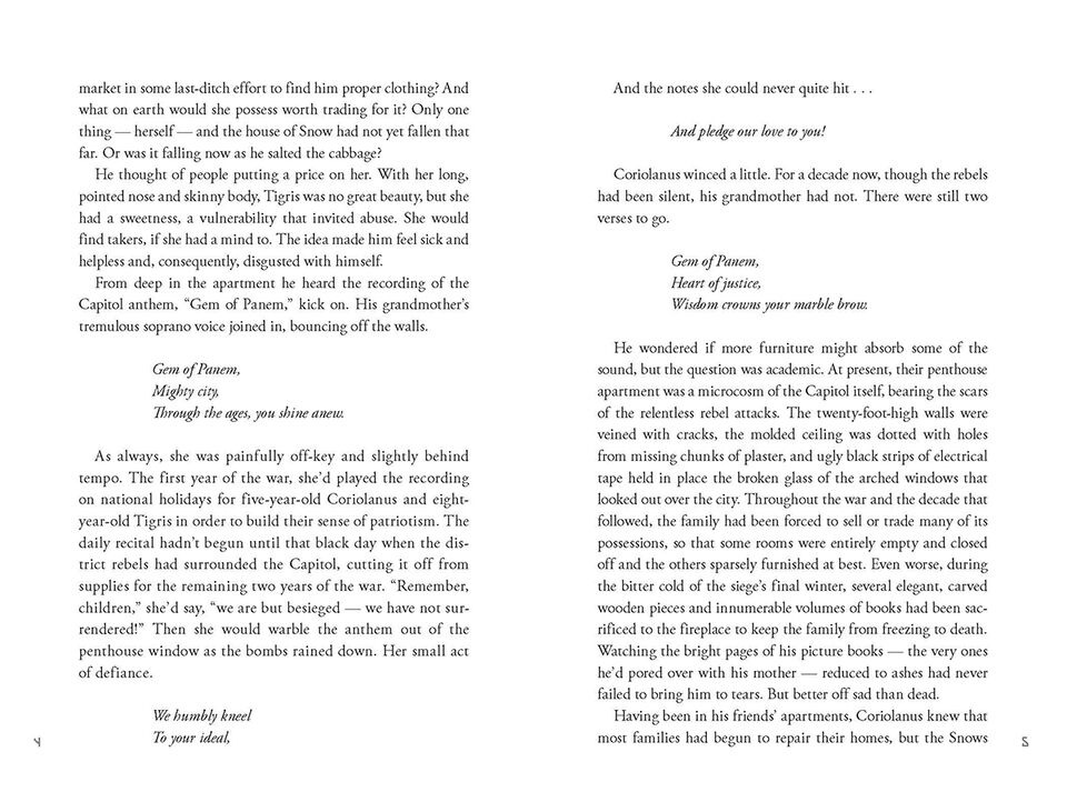 the hunger games novel - the ballad of songbirds and snakes (movie tie-in edition)