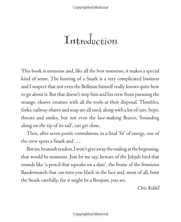 the hunting of the snark