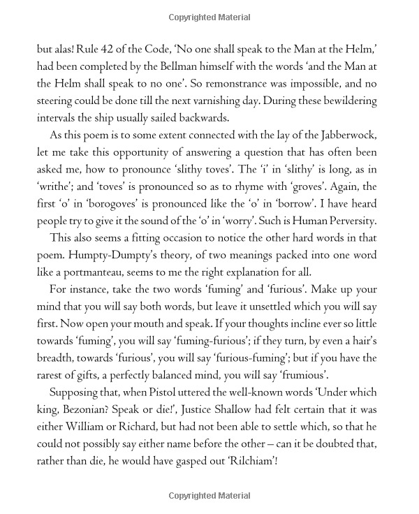 the hunting of the snark